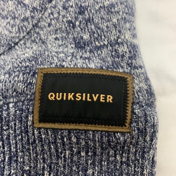 Quiksilver, MensHoodie, Winter, Cozy.FullZip, XLSize, Blue&Grey,SurfStyle,Casual - Picture 11 of 16